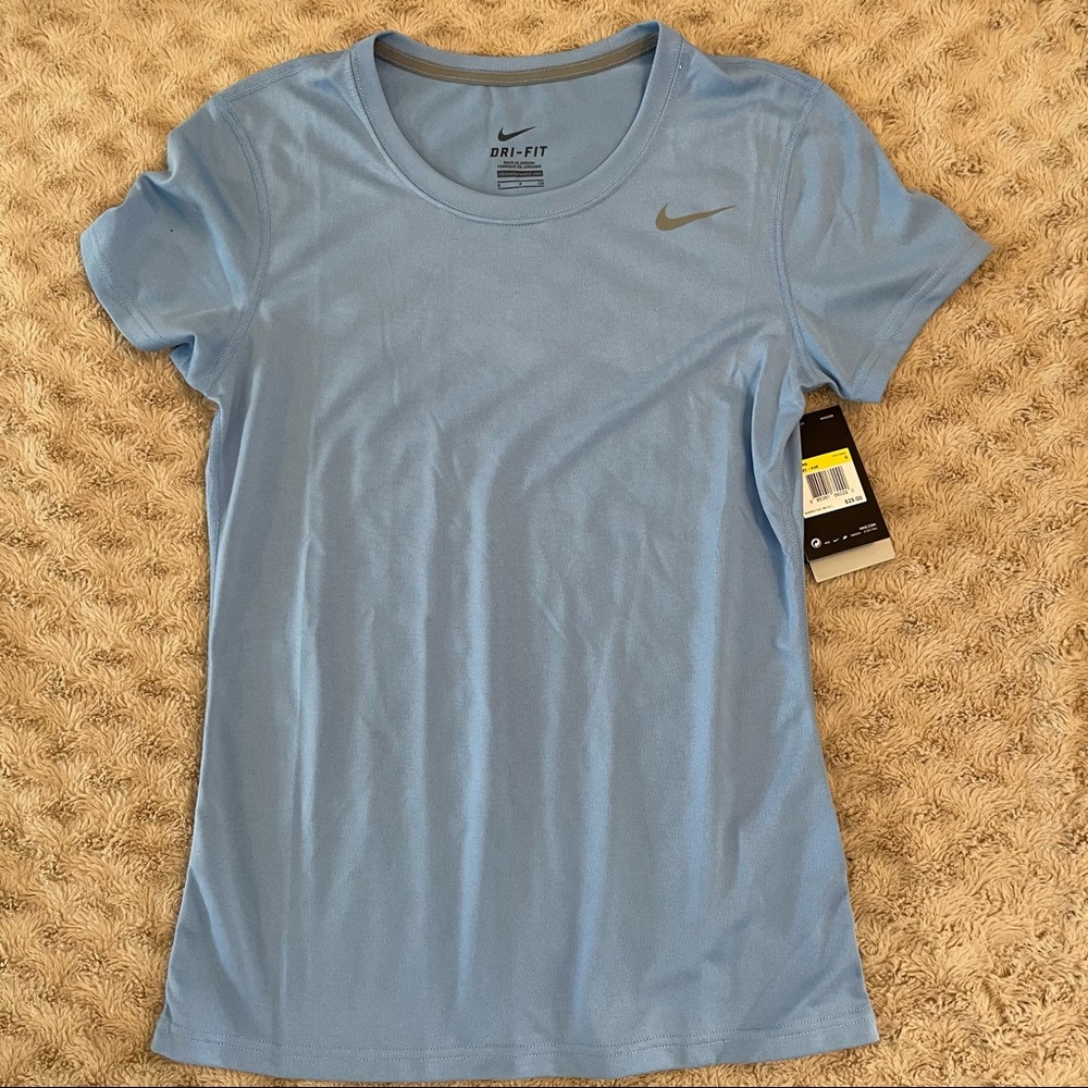 Light blue Nike shirt